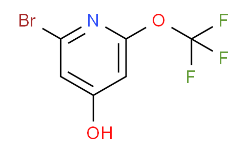 2-Bromo-4-hydroxy-6-(trifluoromethoxy)pyridine