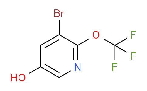 3-Bromo-5-hydroxy-2-(trifluoromethoxy)pyridine