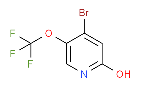 4-Bromo-2-hydroxy-5-(trifluoromethoxy)pyridine