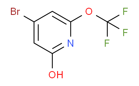 4-Bromo-2-hydroxy-6-(trifluoromethoxy)pyridine