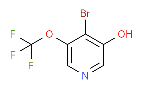 4-Bromo-3-hydroxy-5-(trifluoromethoxy)pyridine