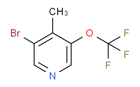 AM62485 | 1361838-07-4 | 3-Bromo-4-methyl-5-(trifluoromethoxy)pyridine