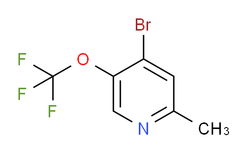 AM62491 | 1361854-10-5 | 4-Bromo-2-methyl-5-(trifluoromethoxy)pyridine