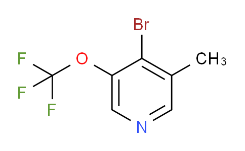 AM62494 | 1361854-18-3 | 4-Bromo-3-methyl-5-(trifluoromethoxy)pyridine