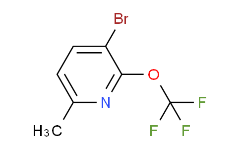 AM62498 | 1361698-75-0 | 3-Bromo-6-methyl-2-(trifluoromethoxy)pyridine