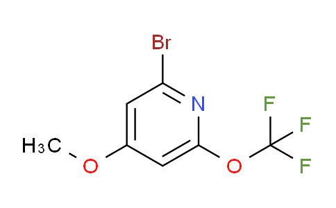 2-Bromo-4-methoxy-6-(trifluoromethoxy)pyridine