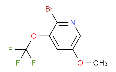 2-Bromo-5-methoxy-3-(trifluoromethoxy)pyridine