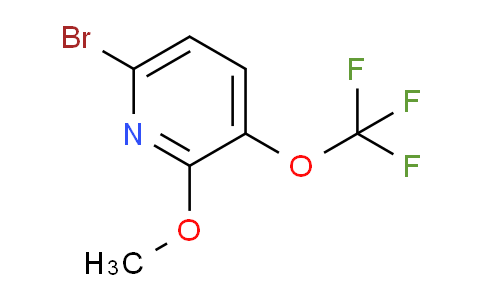 6-Bromo-2-methoxy-3-(trifluoromethoxy)pyridine