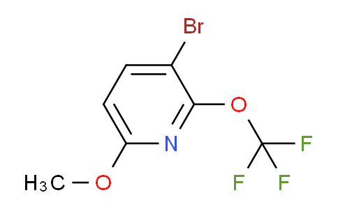 AM62528 | 1361492-78-5 | 3-Bromo-6-methoxy-2-(trifluoromethoxy)pyridine