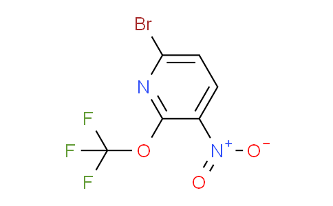 AM62537 | 1361801-83-3 | 6-Bromo-3-nitro-2-(trifluoromethoxy)pyridine