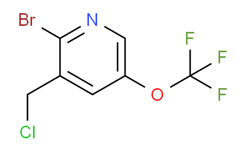 AM62576 | 1361838-60-9 | 2-Bromo-3-(chloromethyl)-5-(trifluoromethoxy)pyridine