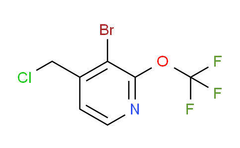 AM62589 | 1361775-49-6 | 3-Bromo-4-(chloromethyl)-2-(trifluoromethoxy)pyridine