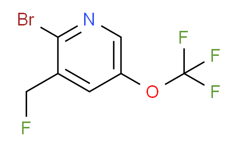 AM62605 | 1361685-02-0 | 2-Bromo-3-(fluoromethyl)-5-(trifluoromethoxy)pyridine