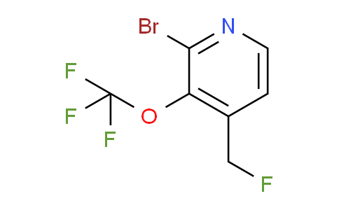 AM62607 | 1361775-53-2 | 2-Bromo-4-(fluoromethyl)-3-(trifluoromethoxy)pyridine