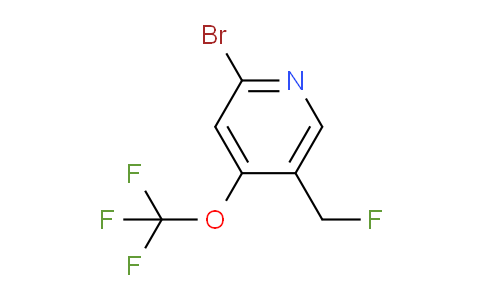 AM62611 | 1361788-11-5 | 2-Bromo-5-(fluoromethyl)-4-(trifluoromethoxy)pyridine