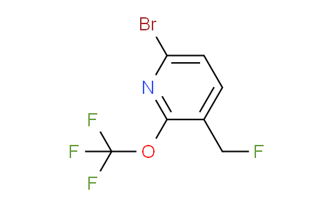 AM62612 | 1361685-06-4 | 6-Bromo-3-(fluoromethyl)-2-(trifluoromethoxy)pyridine