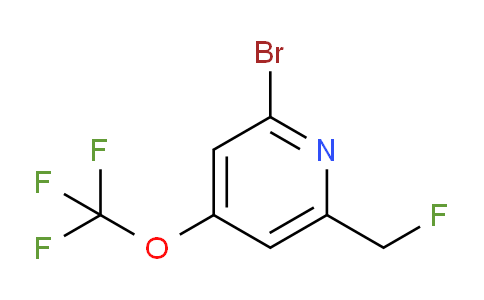 AM62614 | 1361742-70-2 | 2-Bromo-6-(fluoromethyl)-4-(trifluoromethoxy)pyridine