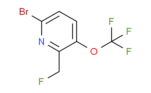 AM62615 | 1361811-29-1 | 6-Bromo-2-(fluoromethyl)-3-(trifluoromethoxy)pyridine