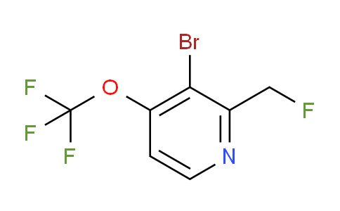 AM62616 | 1361493-35-7 | 3-Bromo-2-(fluoromethyl)-4-(trifluoromethoxy)pyridine