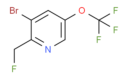 AM62617 | 1361749-71-4 | 3-Bromo-2-(fluoromethyl)-5-(trifluoromethoxy)pyridine