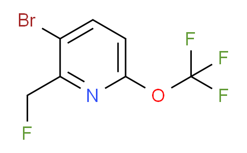 AM62618 | 1361802-21-2 | 3-Bromo-2-(fluoromethyl)-6-(trifluoromethoxy)pyridine