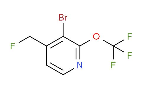 AM62619 | 1361699-92-4 | 3-Bromo-4-(fluoromethyl)-2-(trifluoromethoxy)pyridine