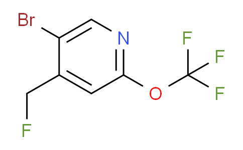 AM62621 | 1361775-57-6 | 5-Bromo-4-(fluoromethyl)-2-(trifluoromethoxy)pyridine