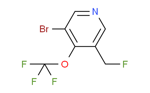 AM62623 | 1361838-82-5 | 3-Bromo-5-(fluoromethyl)-4-(trifluoromethoxy)pyridine