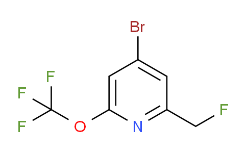 AM62627 | 1361742-75-7 | 4-Bromo-2-(fluoromethyl)-6-(trifluoromethoxy)pyridine