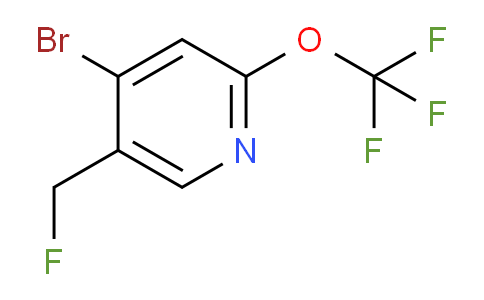 4-Bromo-5-(fluoromethyl)-2-(trifluoromethoxy)pyridine