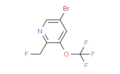 AM62631 | 1361856-05-4 | 5-Bromo-2-(fluoromethyl)-3-(trifluoromethoxy)pyridine