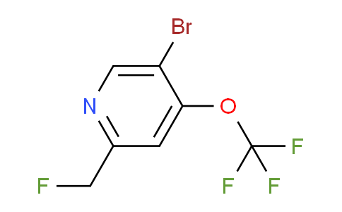 AM62632 | 1361681-22-2 | 5-Bromo-2-(fluoromethyl)-4-(trifluoromethoxy)pyridine