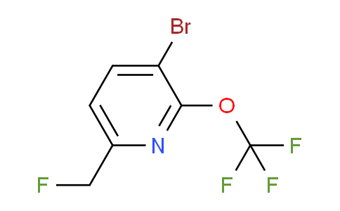 AM62633 | 1361824-41-0 | 3-Bromo-6-(fluoromethyl)-2-(trifluoromethoxy)pyridine