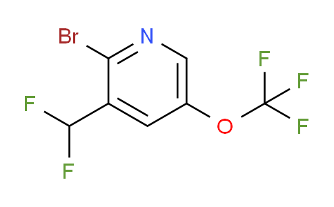 AM62635 | 1361838-85-8 | 2-Bromo-3-(difluoromethyl)-5-(trifluoromethoxy)pyridine