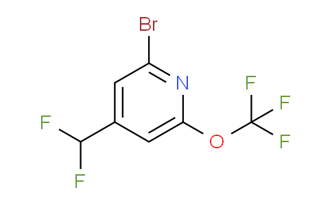 AM62639 | 1361493-45-9 | 2-Bromo-4-(difluoromethyl)-6-(trifluoromethoxy)pyridine