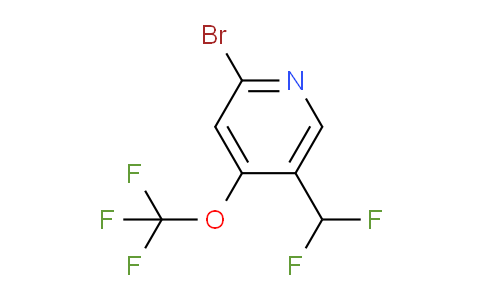 AM62641 | 1361824-46-5 | 2-Bromo-5-(difluoromethyl)-4-(trifluoromethoxy)pyridine