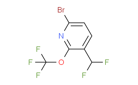 AM62642 | 1361681-37-9 | 6-Bromo-3-(difluoromethyl)-2-(trifluoromethoxy)pyridine