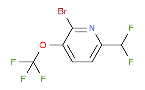 AM62643 | 1361749-80-5 | 2-Bromo-6-(difluoromethyl)-3-(trifluoromethoxy)pyridine