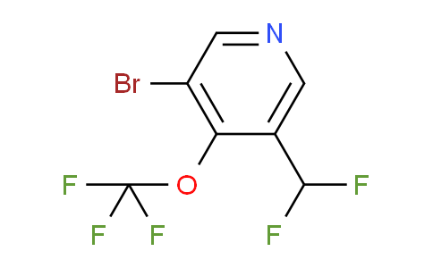 AM62644 | 1361775-67-8 | 3-Bromo-5-(difluoromethyl)-4-(trifluoromethoxy)pyridine