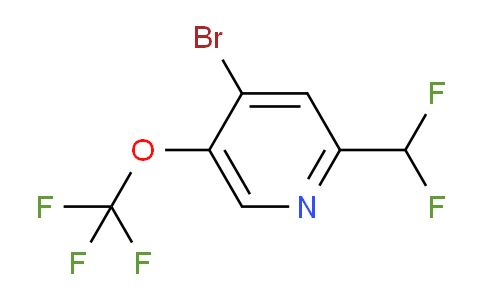 AM62647 | 1361493-75-5 | 4-Bromo-2-(difluoromethyl)-5-(trifluoromethoxy)pyridine