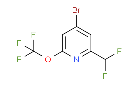 AM62648 | 1361742-87-1 | 4-Bromo-2-(difluoromethyl)-6-(trifluoromethoxy)pyridine