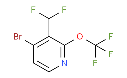 AM62649 | 1361856-21-4 | 4-Bromo-3-(difluoromethyl)-2-(trifluoromethoxy)pyridine