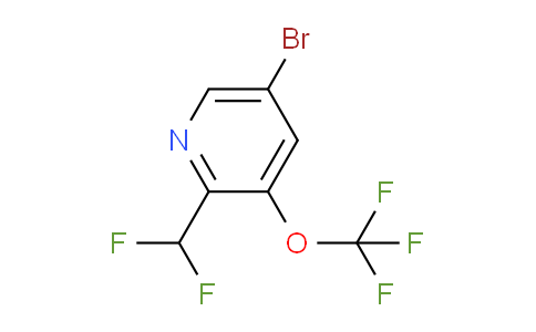 AM62652 | 1361681-51-7 | 5-Bromo-2-(difluoromethyl)-3-(trifluoromethoxy)pyridine