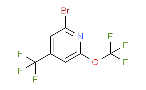 AM62665 | 1361802-48-3 | 2-Bromo-6-(trifluoromethoxy)-4-(trifluoromethyl)pyridine