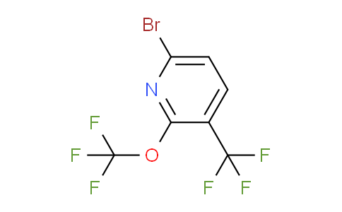 AM62666 | 1361788-40-0 | 6-Bromo-2-(trifluoromethoxy)-3-(trifluoromethyl)pyridine