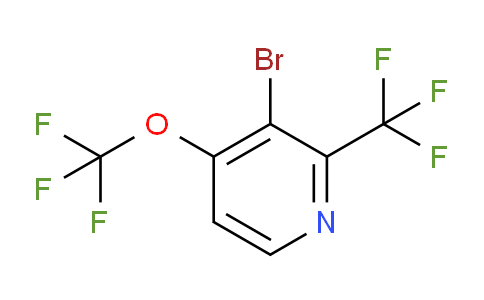 AM62670 | 1361749-99-6 | 3-Bromo-4-(trifluoromethoxy)-2-(trifluoromethyl)pyridine