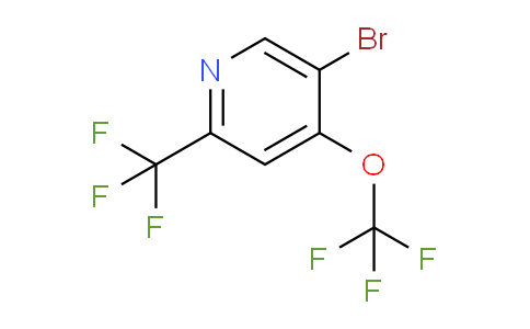 AM62672 | 1361681-74-4 | 5-Bromo-4-(trifluoromethoxy)-2-(trifluoromethyl)pyridine