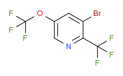 AM62673 | 1361493-90-4 | 3-Bromo-5-(trifluoromethoxy)-2-(trifluoromethyl)pyridine