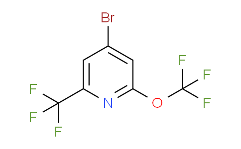 AM62678 | 1361824-78-3 | 4-Bromo-2-(trifluoromethoxy)-6-(trifluoromethyl)pyridine