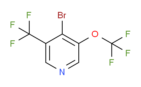 AM62680 | 1361681-89-1 | 4-Bromo-3-(trifluoromethoxy)-5-(trifluoromethyl)pyridine